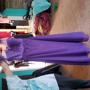 Purple dress